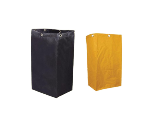 Janitor Cart Bag (Black/Yellow)