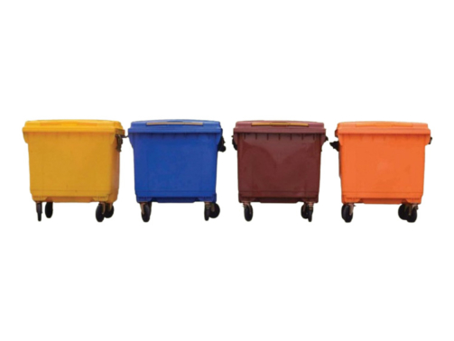 Mobile Colour Garbage Bin 660L