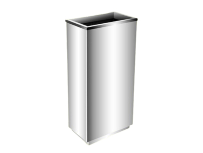 Stainless Steel Rectangular Bin with Open Top (SS 102 OT)
