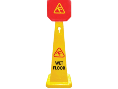 Yellow Cone Signage (Large)